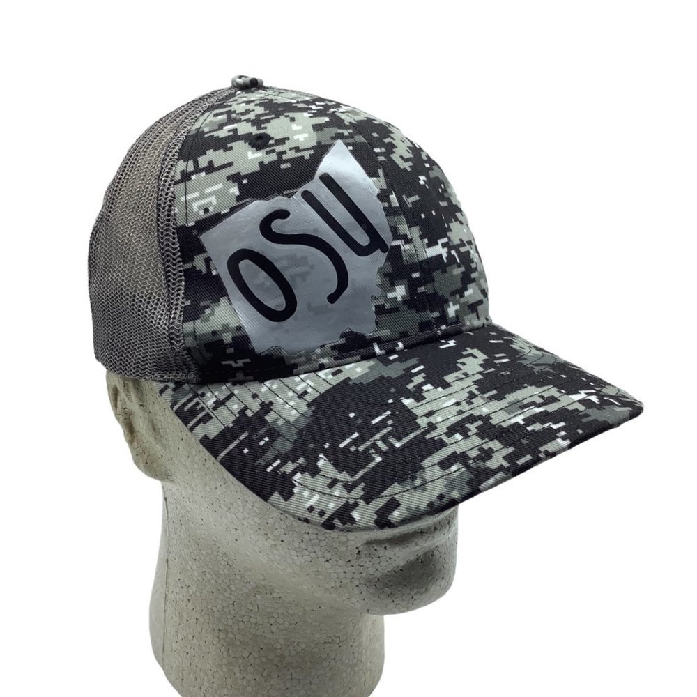 Ohio State University Baseball‎ Cap Hat OSU Snapback Trucker Hat Richardson